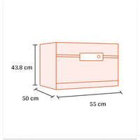 Midea MTD55S400W-CYP Επιτραπέζιο Πλυντήριο Πιάτων, 6 Σερβίτσια