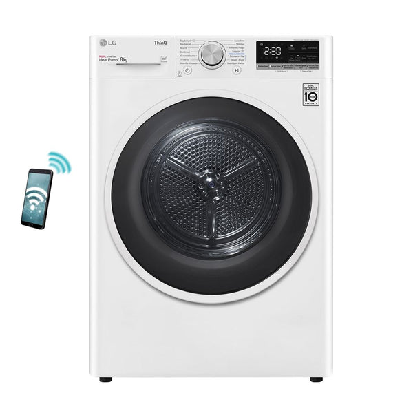 LG RH80V9AVHN Στεγνωτήριο Ρούχων 8 kg