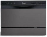 Midea MTD55S400X-CYP Επιτραπέζιο Πλυντήριο Πιάτων, 6 Σερβίτσια