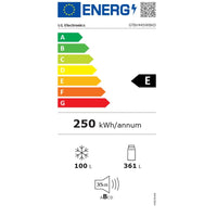 LG GTBV44SWBKD Δίπορτο Ψυγείο 185 x 70 cm