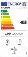 Hyundai HYRF-HMTM197EW Δίπορτο Ψυγείο 143 x 55 cm No Frost